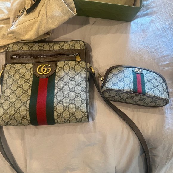 Gucci Ophidia Messenger and Cosmetic Case - Picture 2 of 3